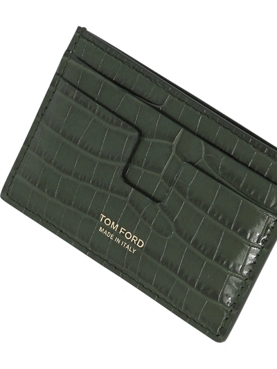 Shop Tom Ford Alligator Card Holder