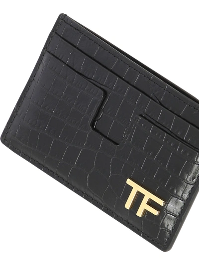 Shop Tom Ford Card Holder With Logo