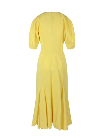 Shop Marni Stretch Viscose Long Dress