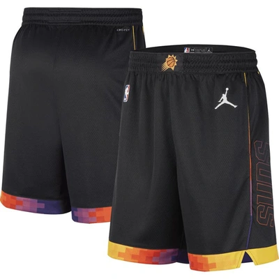 Shop Jordan Brand Black Phoenix Suns 2022/2023 Statement Edition Swingman Performance Shorts