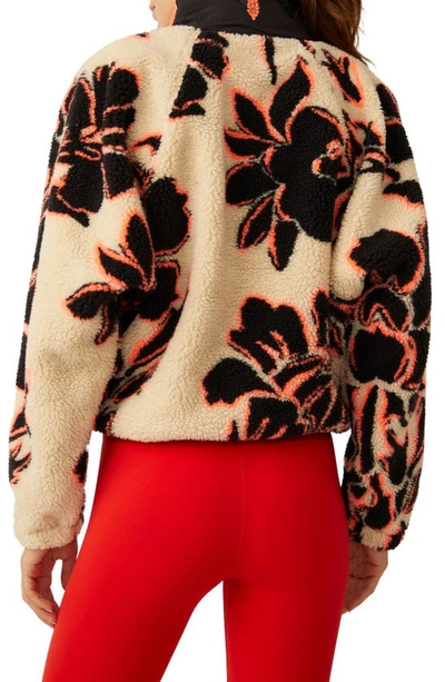 Fp Movement Rocky Ridge Pullover In Magnolia Floral Comb