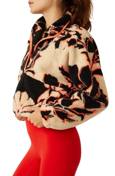 Fp Movement Rocky Ridge Pullover In Magnolia Floral Comb