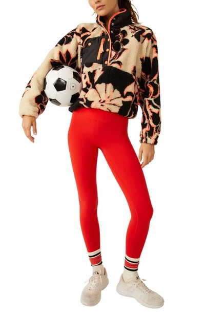 Fp Movement Rocky Ridge Pullover In Magnolia Floral Comb