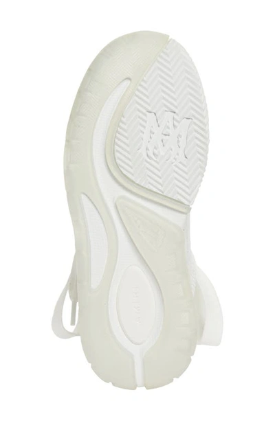 Amiri Round Head Lace-up Sneakers In White