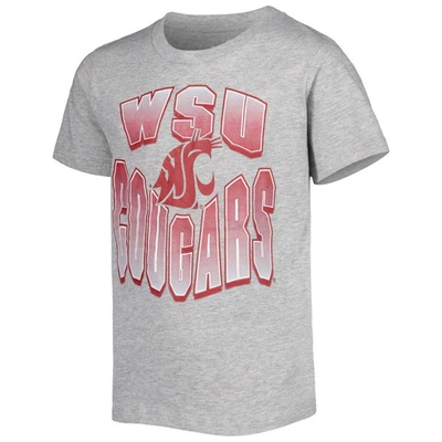 Shop Outerstuff Youth Crimson/heather Gray Washington State Cougars Game Day T-shirt Combo Pack