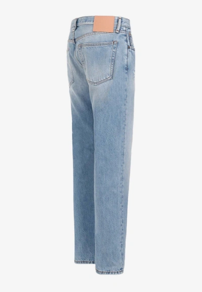 Shop Acne Studios 1996 Straight-leg Jeans In Blue