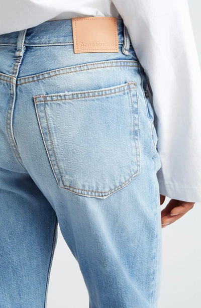Shop Acne Studios Loose Fit Jeans In Light Blue