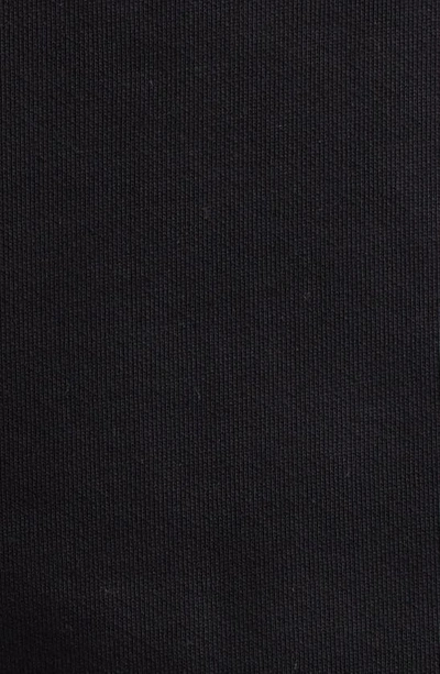 Moncler Embroidered Logo Crewneck Sweatshirt In Black