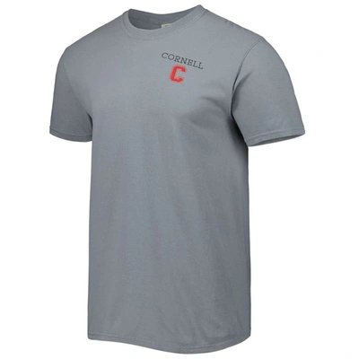 Shop Image One Gray Cornell Big Red Campus Scenery Comfort Color T-shirt