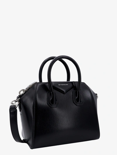 Shop Givenchy Woman Antigona Mini Bag Woman Black Handbags