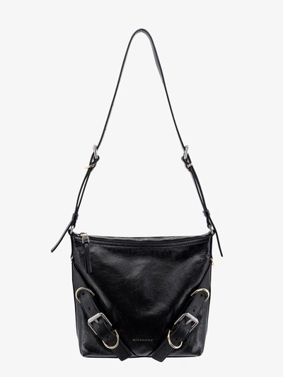 Shop Givenchy Woman Voyou Small Bag Woman Black Shoulder Bags