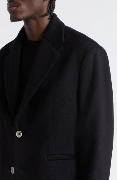 The Elder Statesman Rima Relaxed Fit Wool & Cashmere Sport Coat In Black