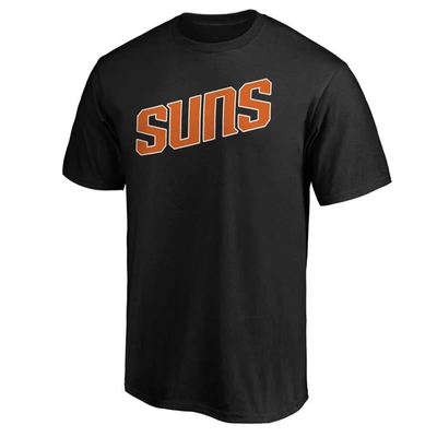 Shop Fanatics Branded Black Phoenix Suns Alternate Wordmark T-shirt