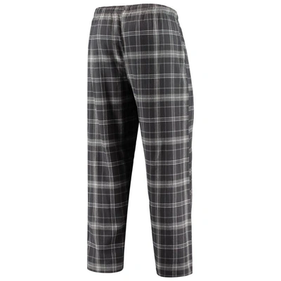 Shop Concepts Sport Charcoal/gray Brooklyn Nets Ultimate Plaid Flannel Pajama Pants