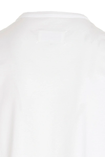 Shop Maison Margiela Men ' Paris' T-shirt In White
