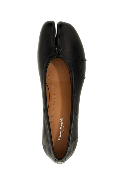 Shop Maison Margiela Women 'tabi New' Ballet Flats In Black