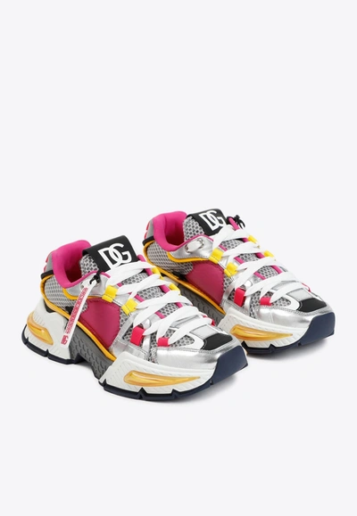 Shop Dolce & Gabbana Airmaster Low-top Sneakers In Multicolor