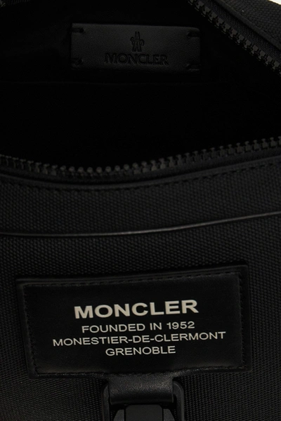 Shop Moncler Men 'nakoa' Crossbody Bag In Black