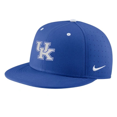 Shop Nike Royal Kentucky Wildcats Aero True Baseball Performance Fitted Hat