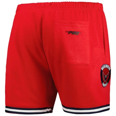 Shop Pro Standard Red Washington Capitals Classic Mesh Shorts