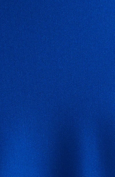 Shop Coperni Logo Plaque Stretch Jersey Tank Dress In Blue