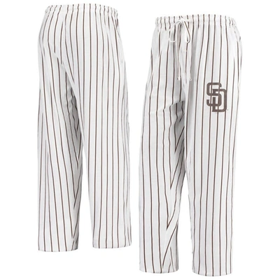 Shop Concepts Sport White San Diego Padres Vigor Pinstripe Pants