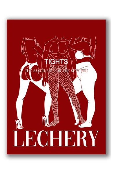 Shop Lechery Lustrous Silky Shiny 20 Tights In Black