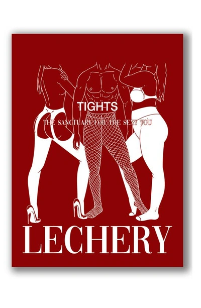 Lechery Women's Lustrous Silky Shiny 40 Denier Semi-opaque High-waist Pantyhose Tights Sku11003 In Black