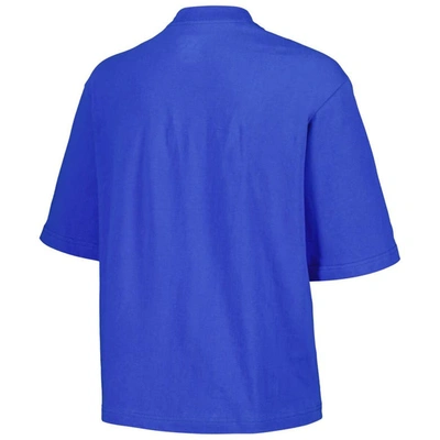Shop Nike Blue Orlando Magic Classic Edition Boxy T-shirt In Gray