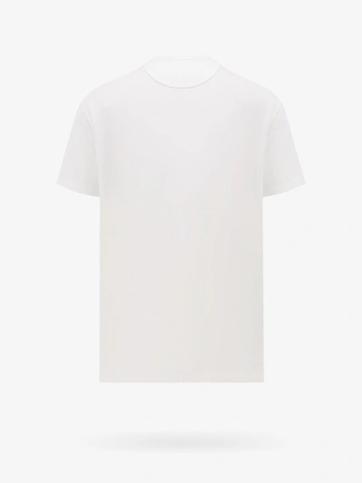 Shop Valentino Man T-shirt Man White T-shirts