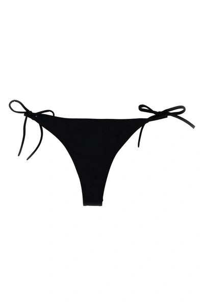 Shop Vetements Women 'logo' Bikini Briefs In Black