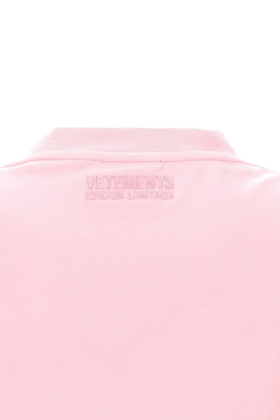 Shop Vetements Women 'te Quiero' T-shirt In Pink