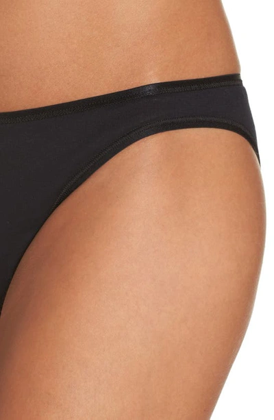 Shop Hanro Seamless High Cut Briefs In Black