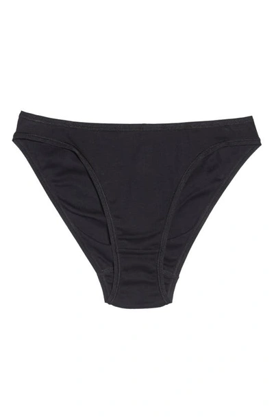 Shop Hanro Seamless High Cut Briefs In Black