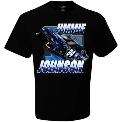 Shop Legacy Motor Club Team Collection Black Jimmie Johnson Blister T-shirt