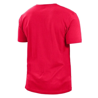 Shop New Era Red Kansas City Chiefs 2022 Sideline Ink Dye T-shirt