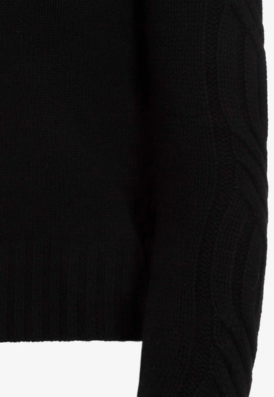 Shop Max Mara Berlina Cashmere Sweater In Black