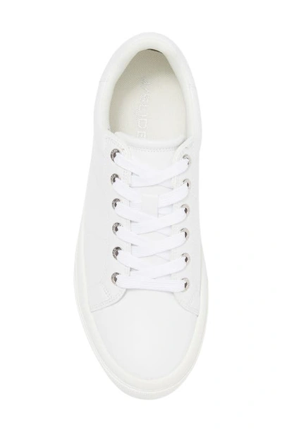 Shop J/slides Nyc Gilda Platform Sneaker In White