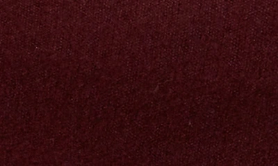 Shop Vince Cozy Pleated Wool Blend Pants In Cherry Wine
