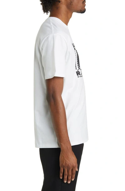 Shop Saturdays Surf Nyc Records Standard Graphic T-shirt In White