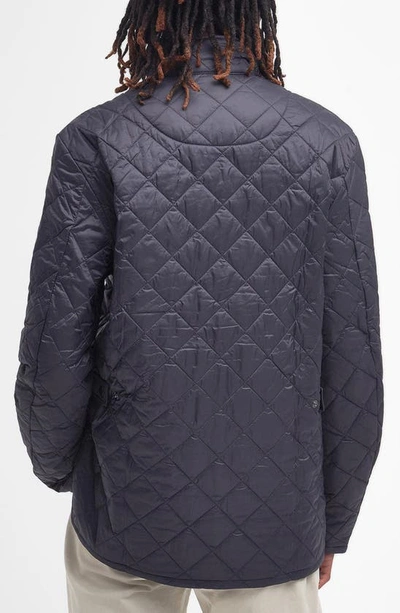 Shop Barbour Flyweight Chelsea Quilted Jacket In Navy