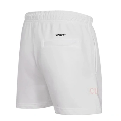 Shop Pro Standard White Chicago Cubs Washed Neon Shorts