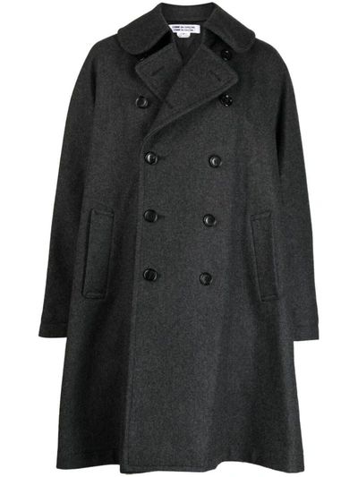 Shop Comme Des Garçons Ladies` Coat Clothing In Grey