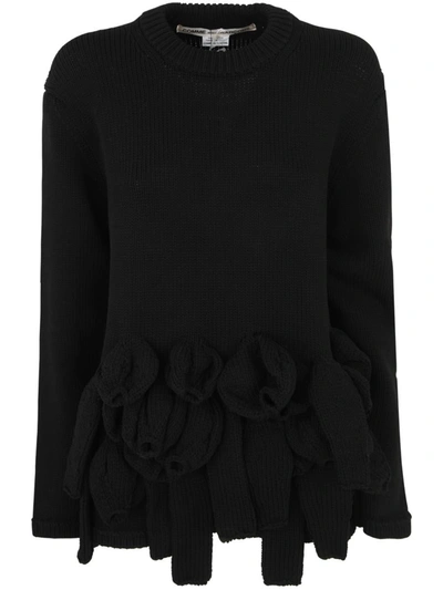 Shop Comme Des Garçons Ladies` Sweater Clothing In Black