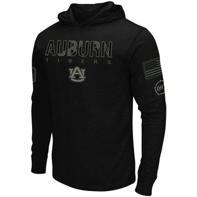 Shop Colosseum Black Auburn Tigers Oht Military Appreciation Hoodie Long Sleeve T-shirt