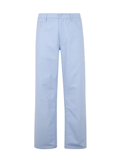 Shop Raf Simons Workwear Jeans Clothing In Blue