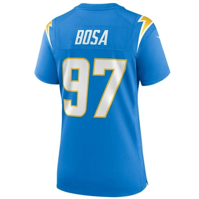 Shop Nike Joey Bosa Powder Blue Los Angeles Chargers Game Jersey