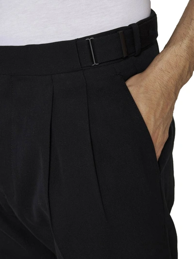 Shop Ermenegildo Zegna Zegna Trousers In Black
