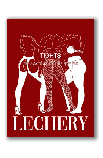 Shop Lechery Lustrous Silky Shiny 20 Tights In Natural