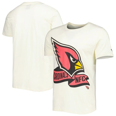 Shop New Era Cream Arizona Cardinals Sideline Chrome T-shirt
